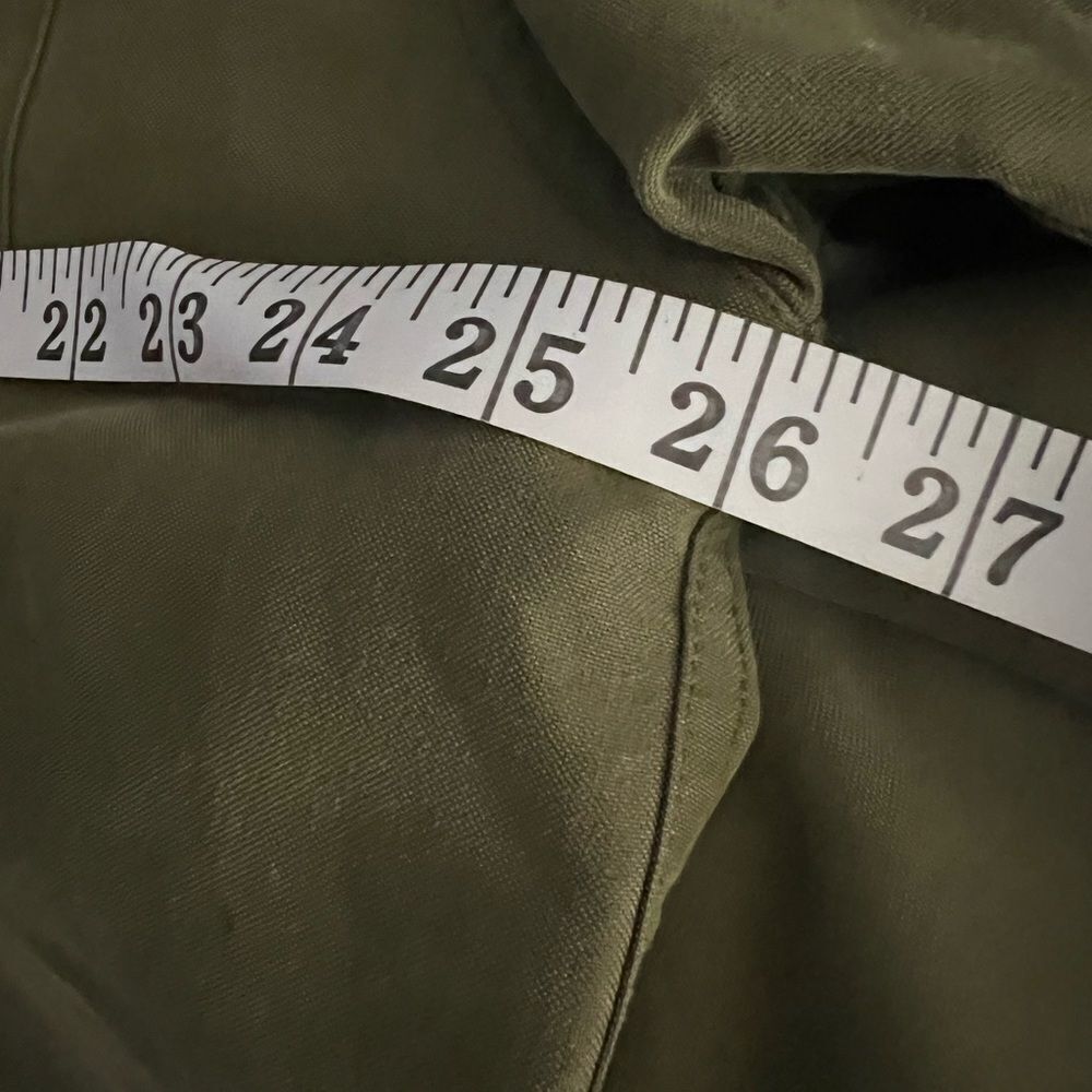 North face men green long sleeve button down shirt xl extra large - Picture 8 of 9